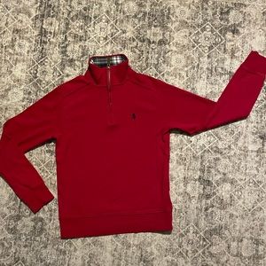 Red Polo Sweater Pullover - perfect condition size 10-12